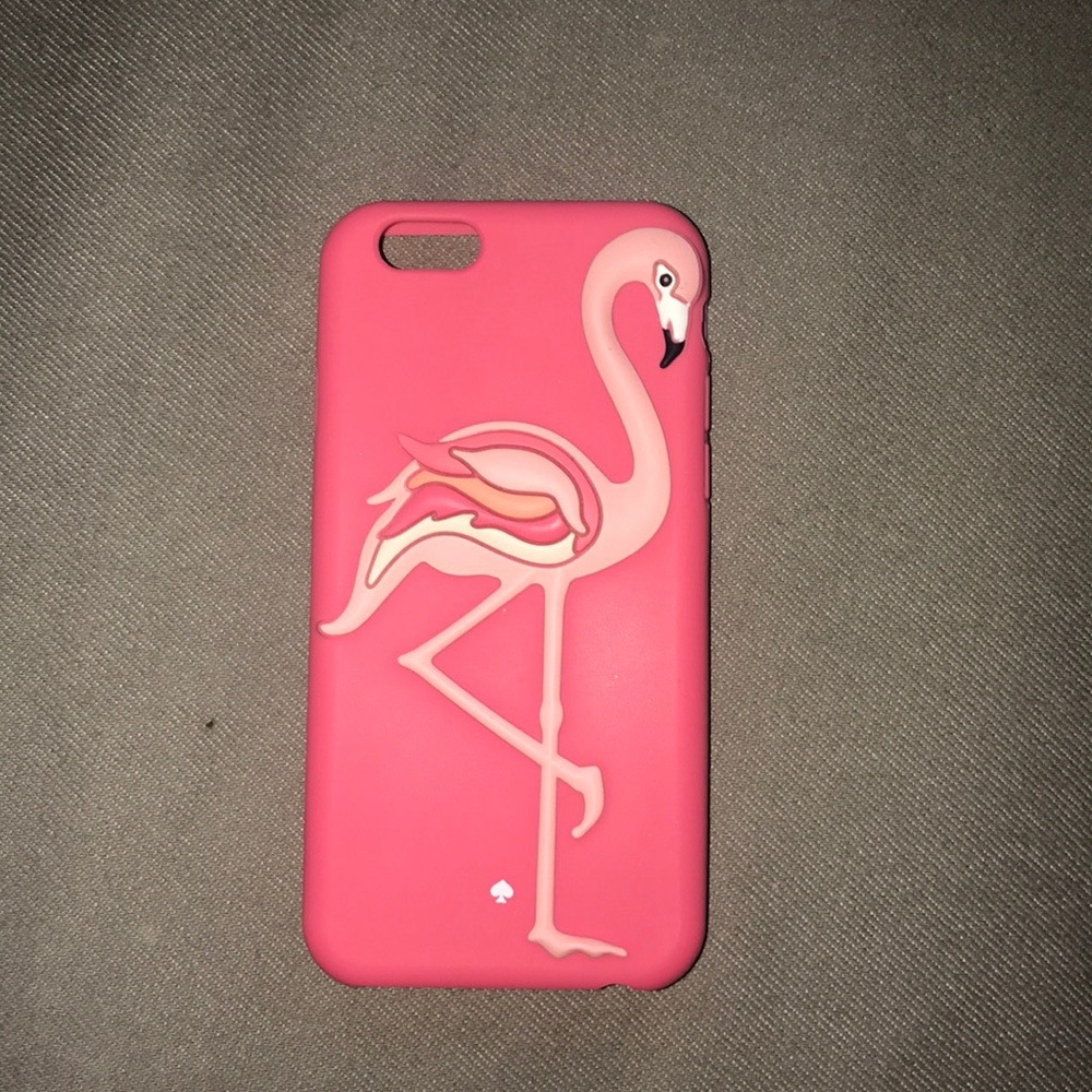 Flamingo pink  silicone case
